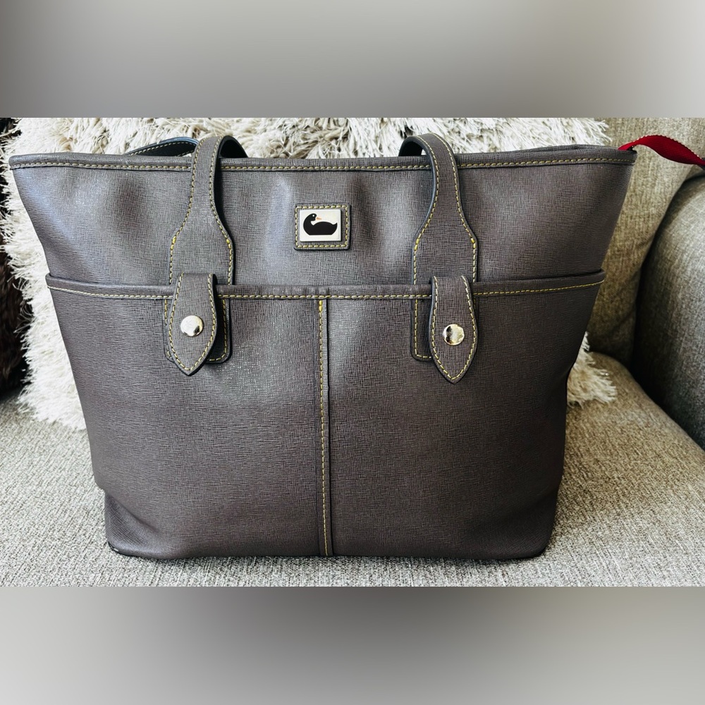 Dooney & Bourke Saffiano Leather Camden Tote